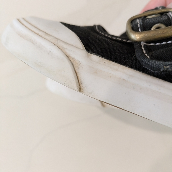 Vans Kids Black Mary Jane Shoes - Picture 5 of 9